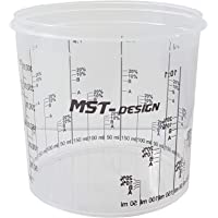 Los mejores  - MST-DESIGN Vasos para Mezclar Pintura (0-385 L- cartón- 200 Unidades)- Multicolor- 385 ml